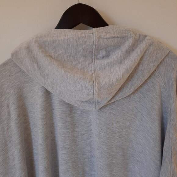 Grey Joan Vass Hooded Poncho - Picture 5 of 7